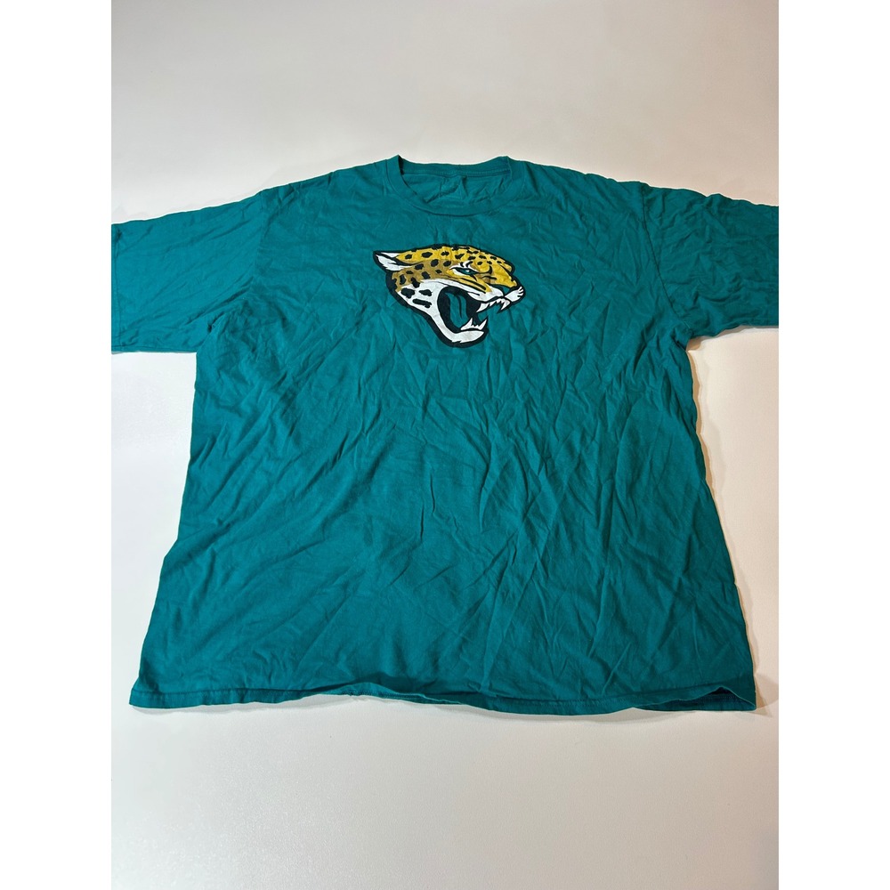 Fanatics T-Shirt Men's 2XL Teal Jacksonville Jaguars Calais Campbell 93 Graphic